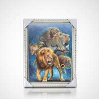 3d lenticular pictures of animal lion lenticular 3d decorative poster